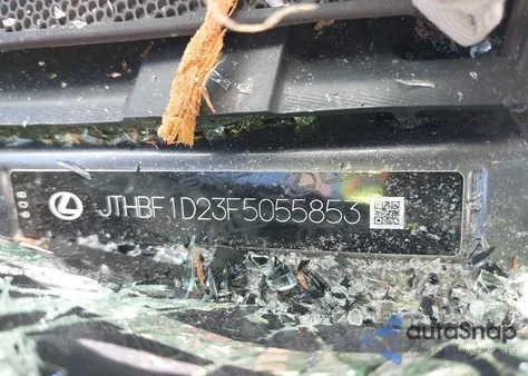 2015 Lexus Is 250 z USA, uszkodzony, nr VIN JTHBF1D23F5055853